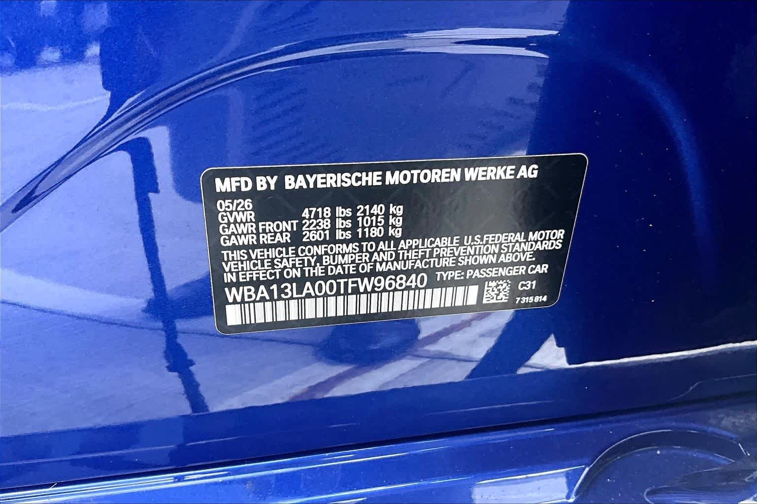 Used 2026 Portimao Blue Metallic BMW 330i image 32