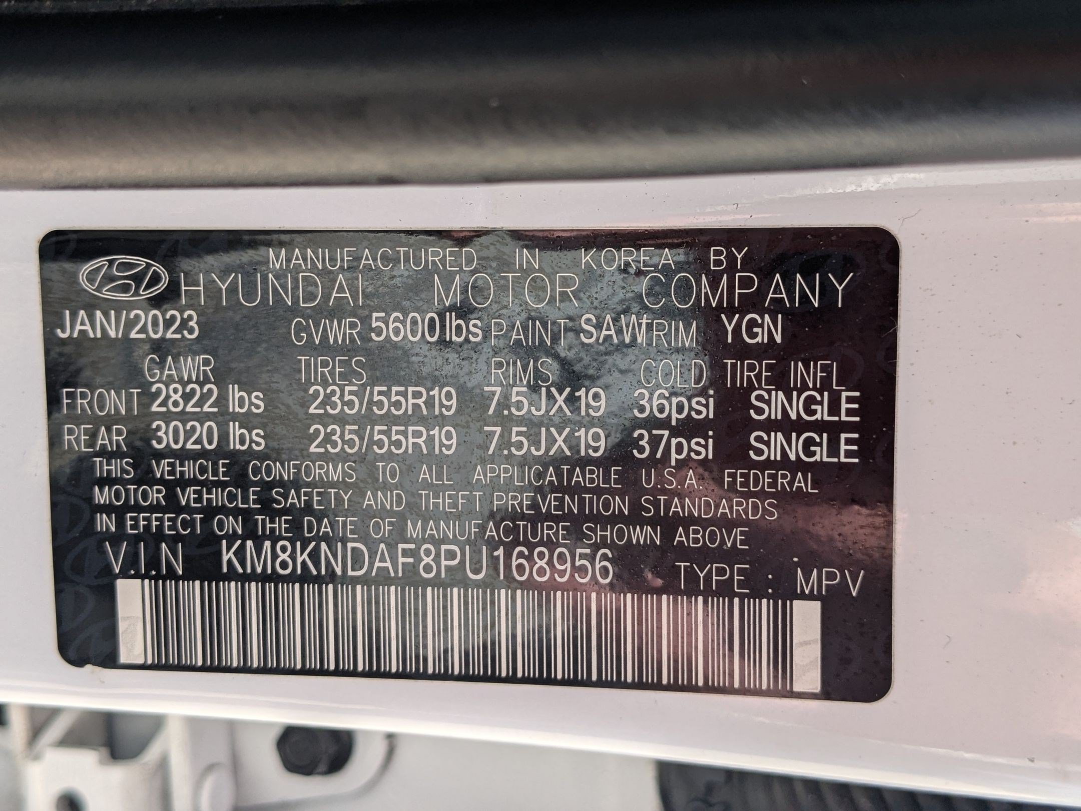 Certified Used 2023 White Hyundai SEL image 34