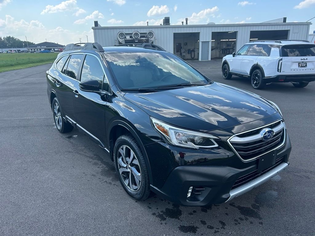 Used 2021 Crystal Black Silica Subaru Limited image 1