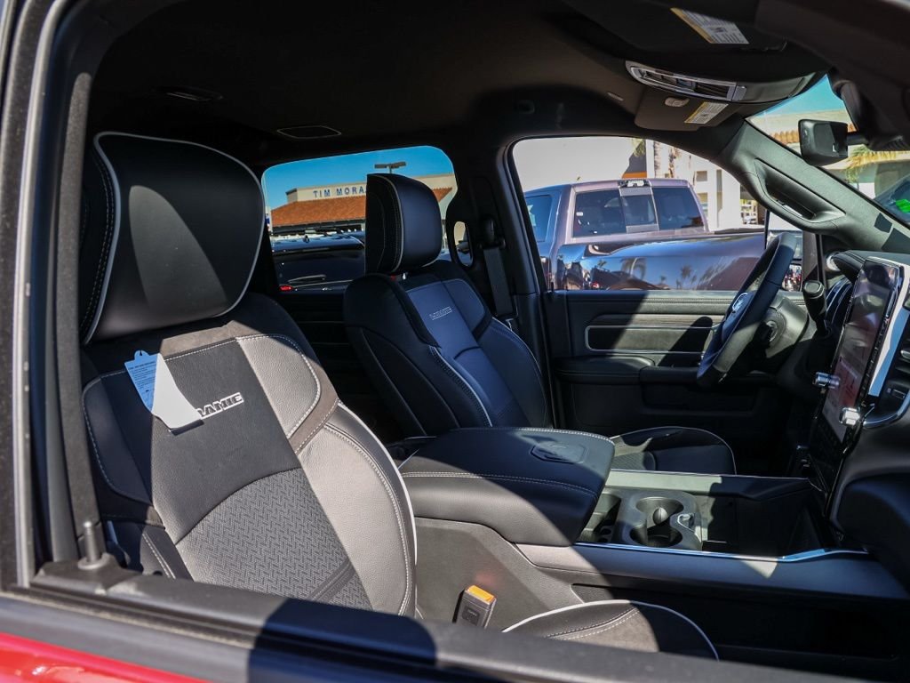 New 2026 Molten Red Pearl-Coat Exterior Paint RAM Laramie image 19