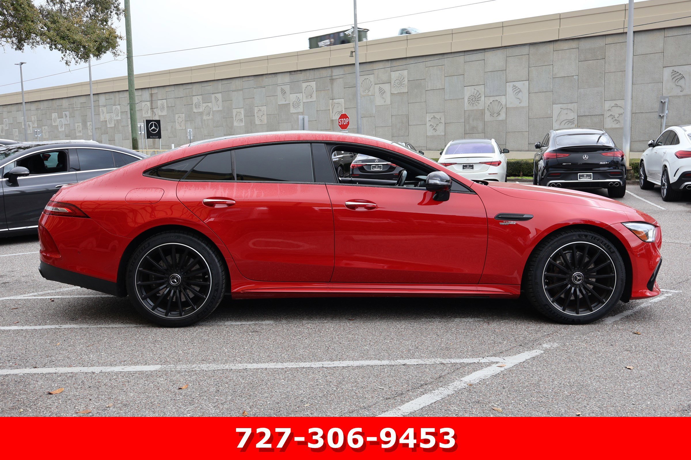 Certified Used 2022 Jupiter Red Mercedes-Benz AMG® GT 53 image 12