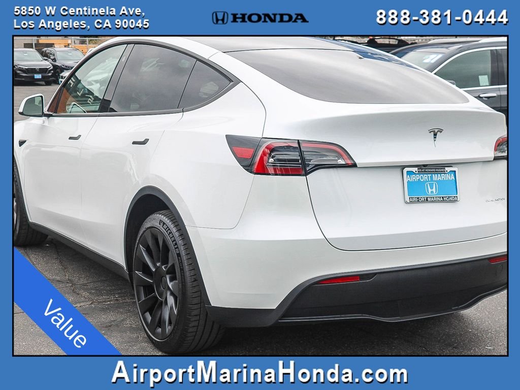 Used 2023 Pearl White Multi-Coat Tesla Long Range image 6