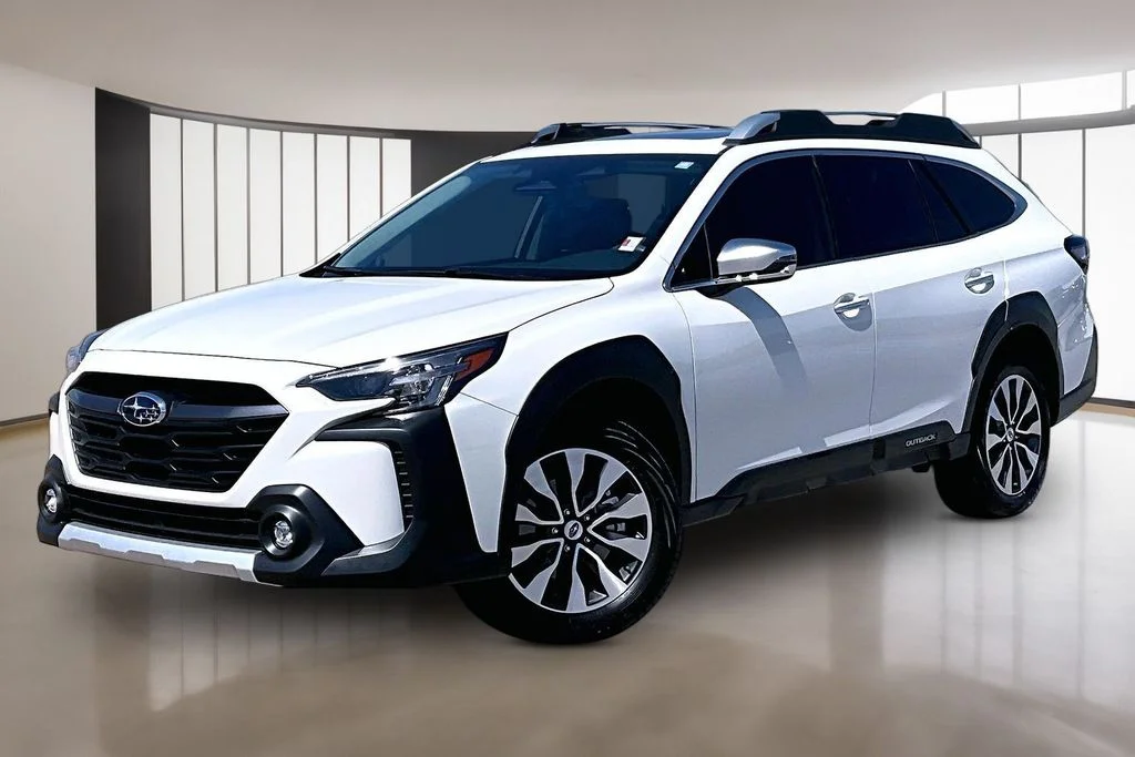Used 2025 White Subaru Touring XT image 1