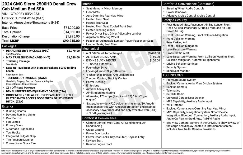 Used 2024 White GMC Denali image 28