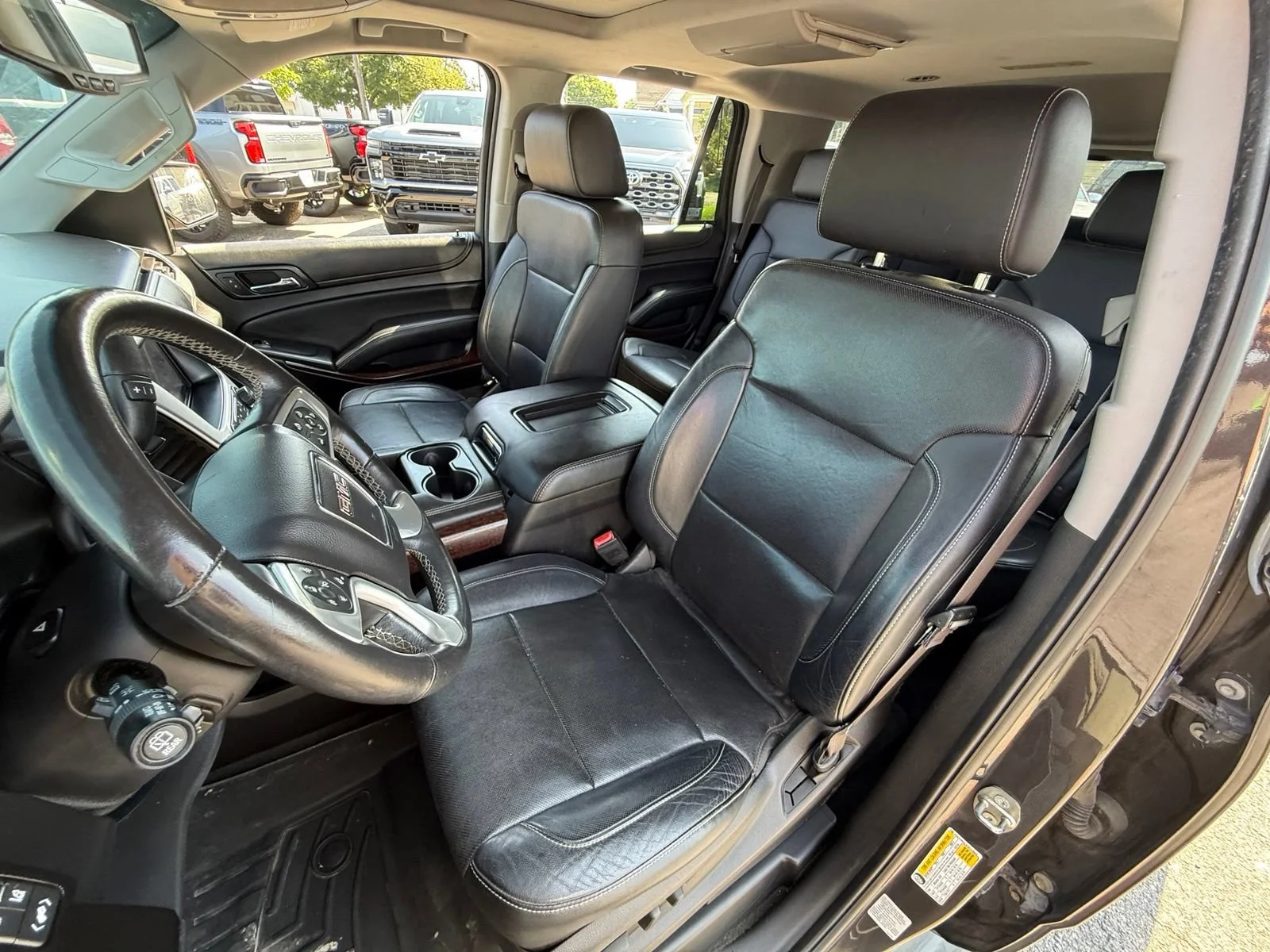 Used 2015 IRIDIUM METALLIC GMC SLT image 12