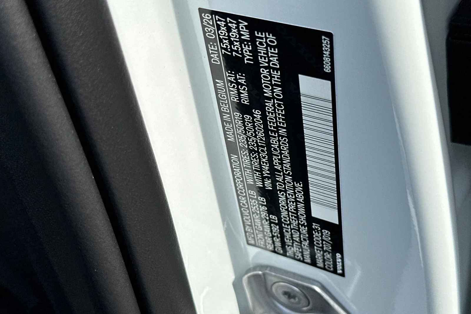 New 2026 Crystal White Volvo Ultra image 25