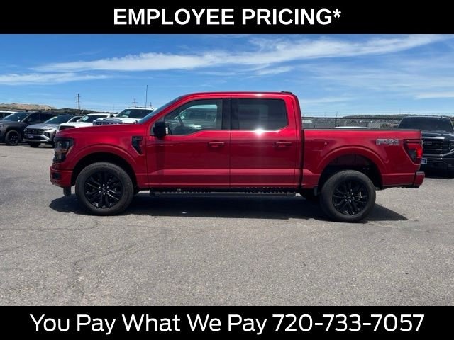 New 2025 Rapid Red Metallic Tinted Clearcoat Ford XLT image 2