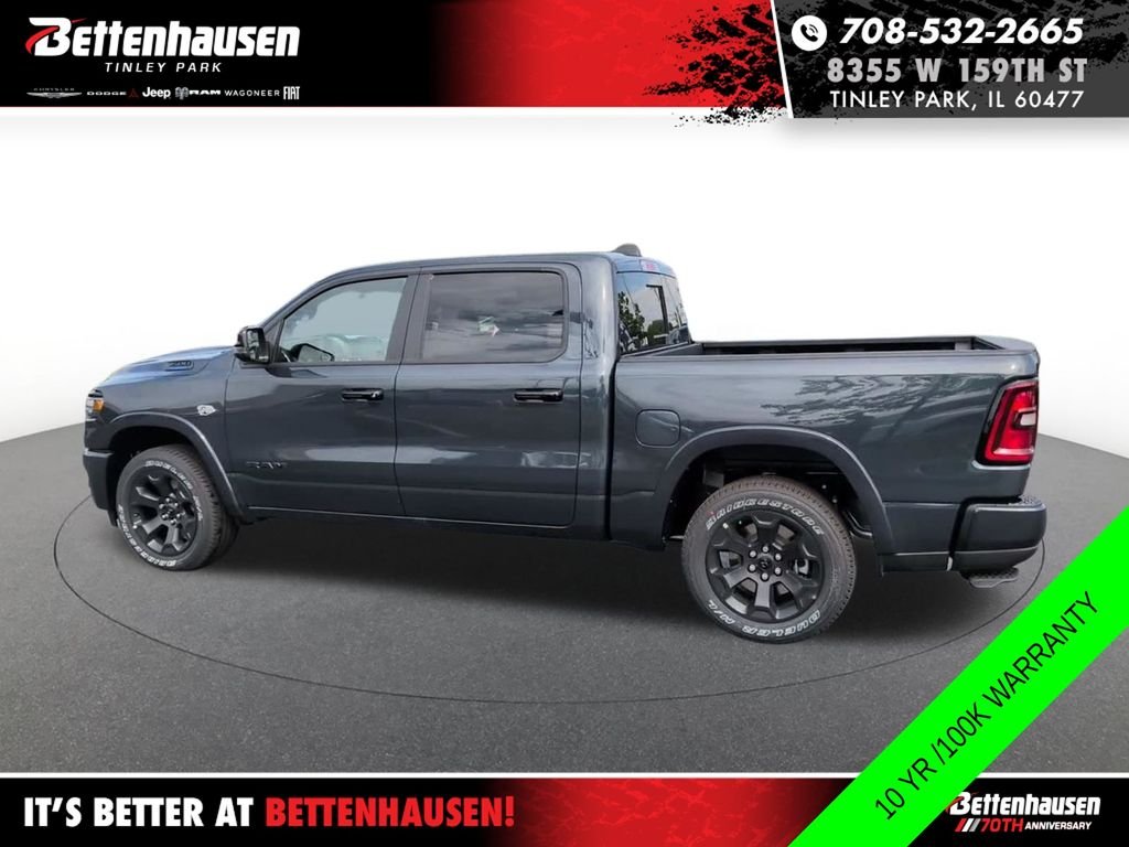 New 2026 Forged Blue Metallic Exterior Paint RAM Big Horn image 11