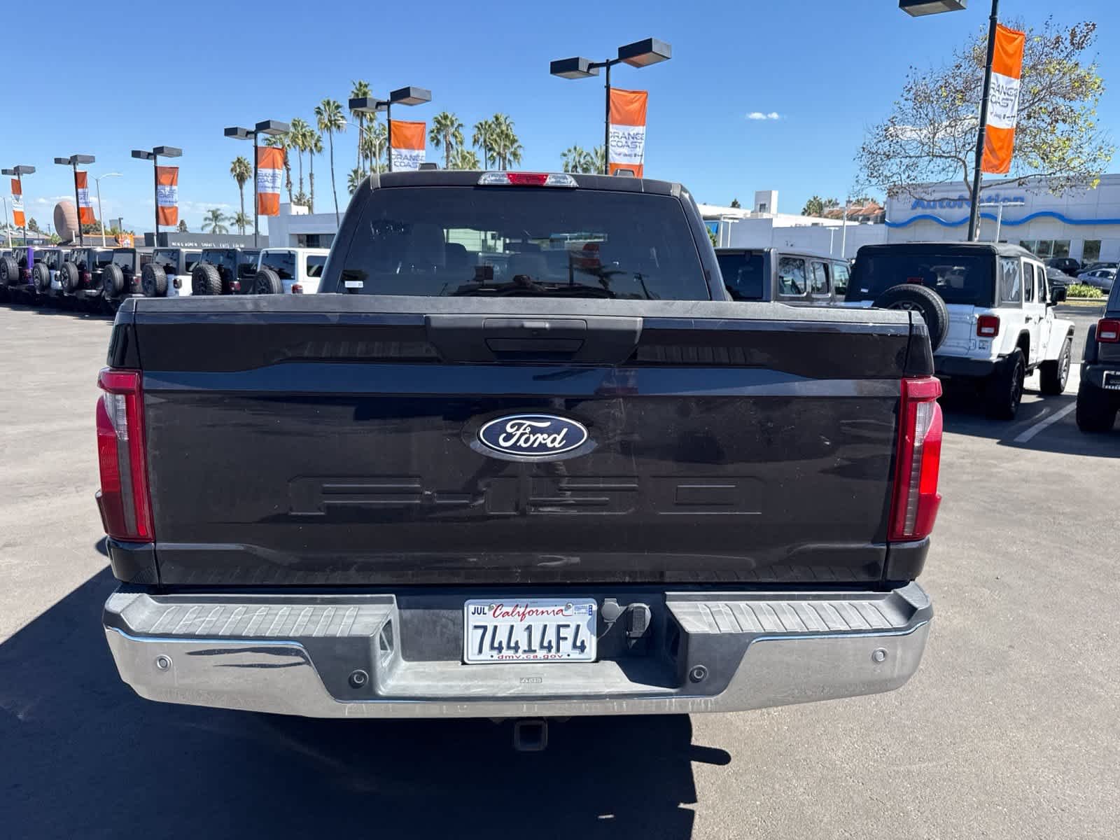 Used 2025 Agate Black Metallic Ford XLT image 12