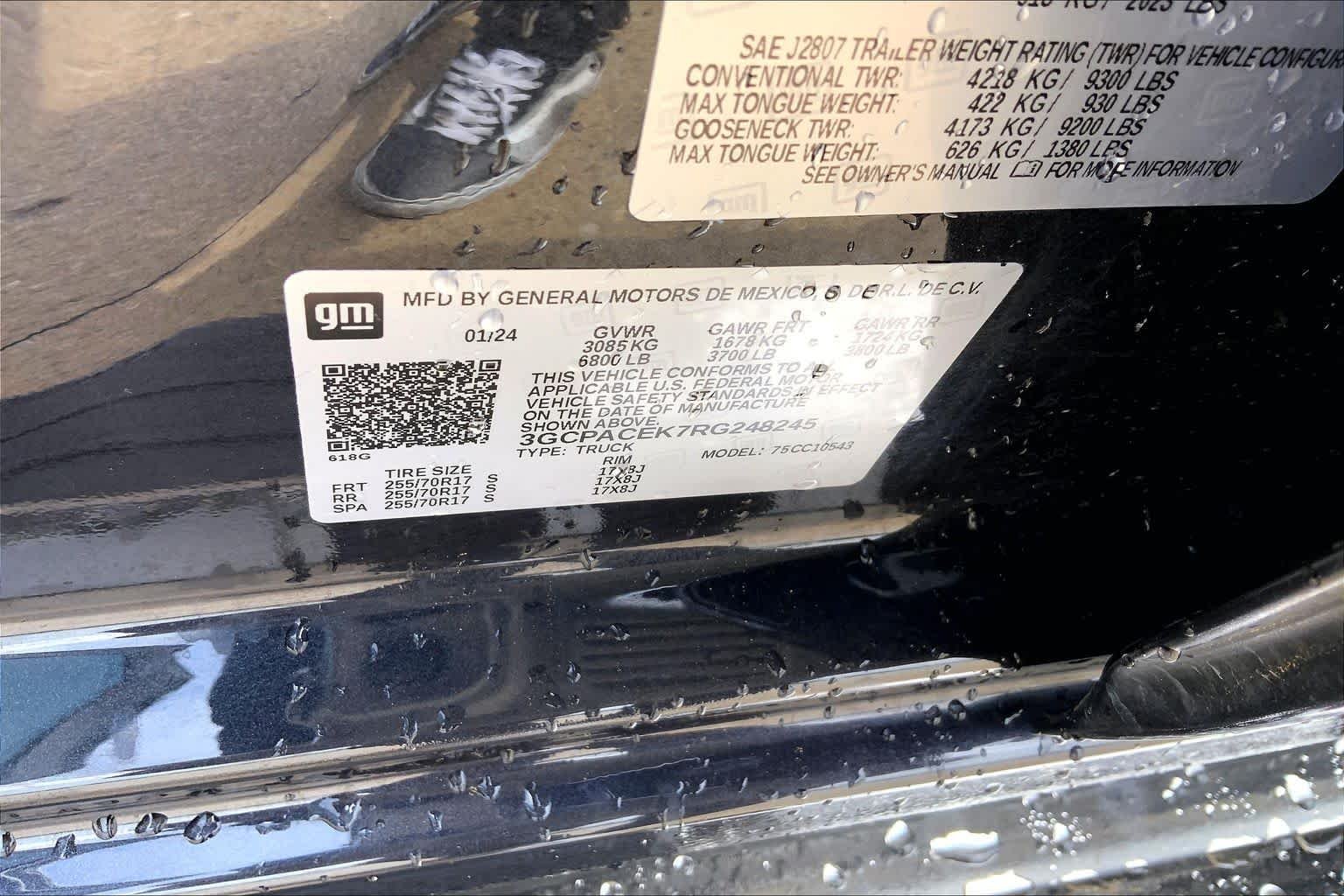 Used 2024 Dark Ash Metallic Chevrolet LT image 36