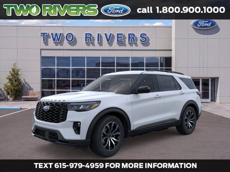 New 2026 Space White Metallic Ford ST-Line image 1