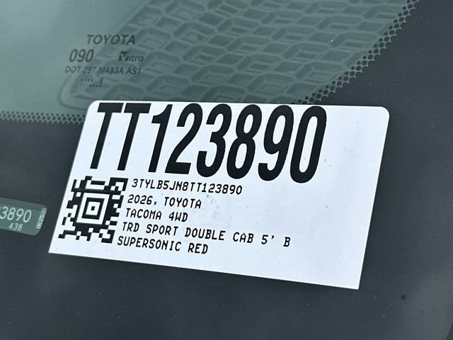 New 2026 Supersonic Red <sup>1</sup> Toyota  TRD Sport image 26