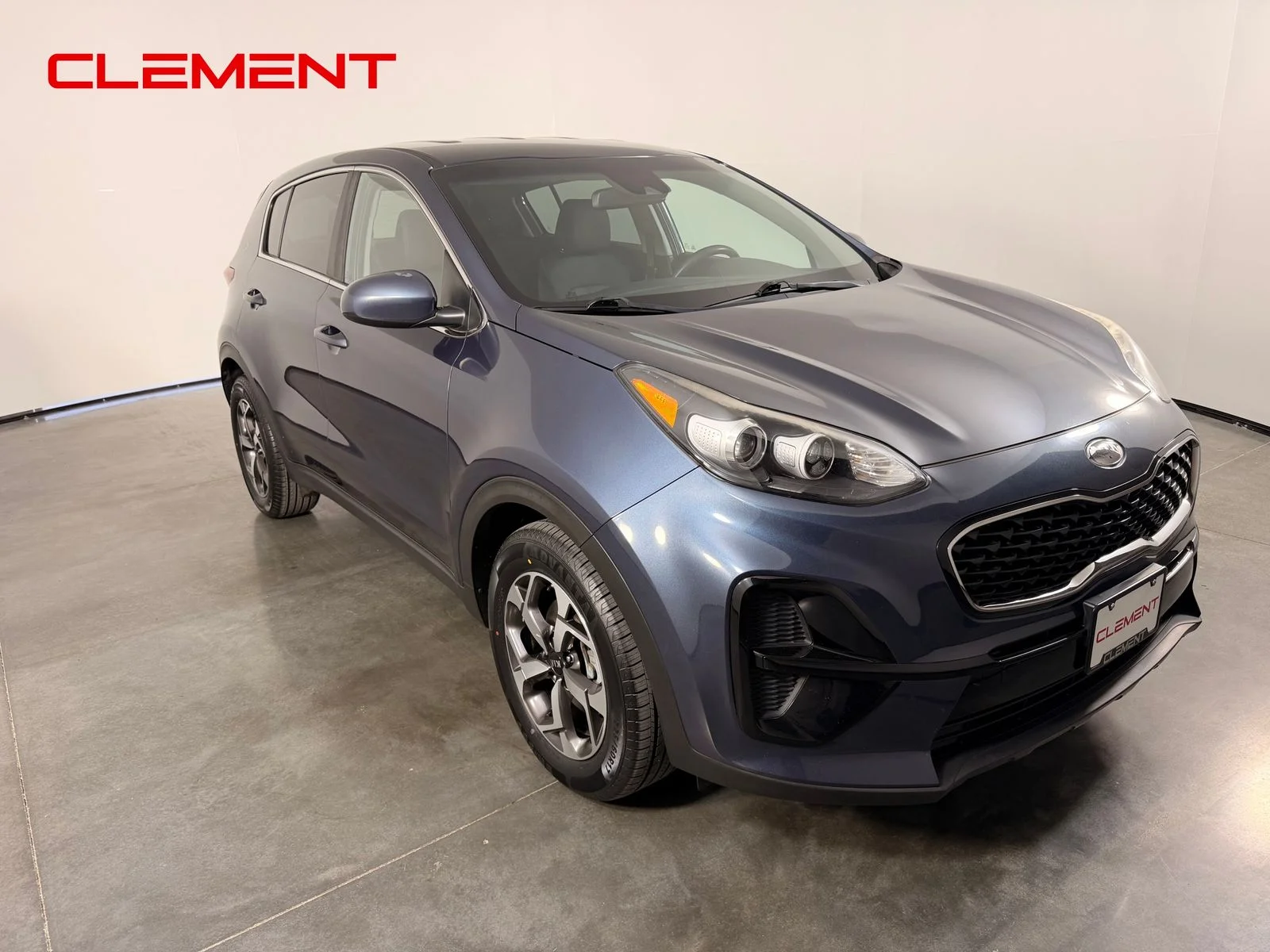 Used 2020 Blue Kia LX image 4