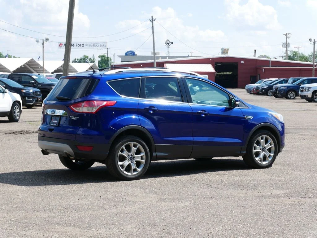 Used 2015 Blue Ford Titanium image 3