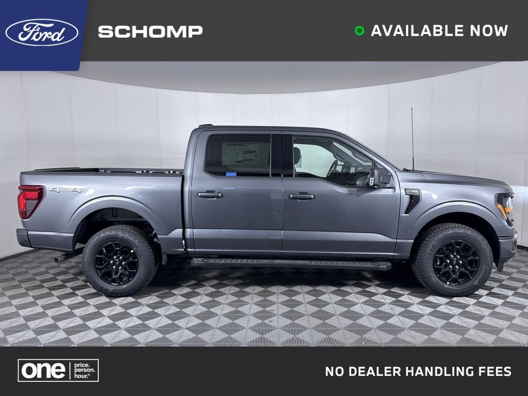 New 2026 Carbonized Gray Metallic Ford XLT image 1