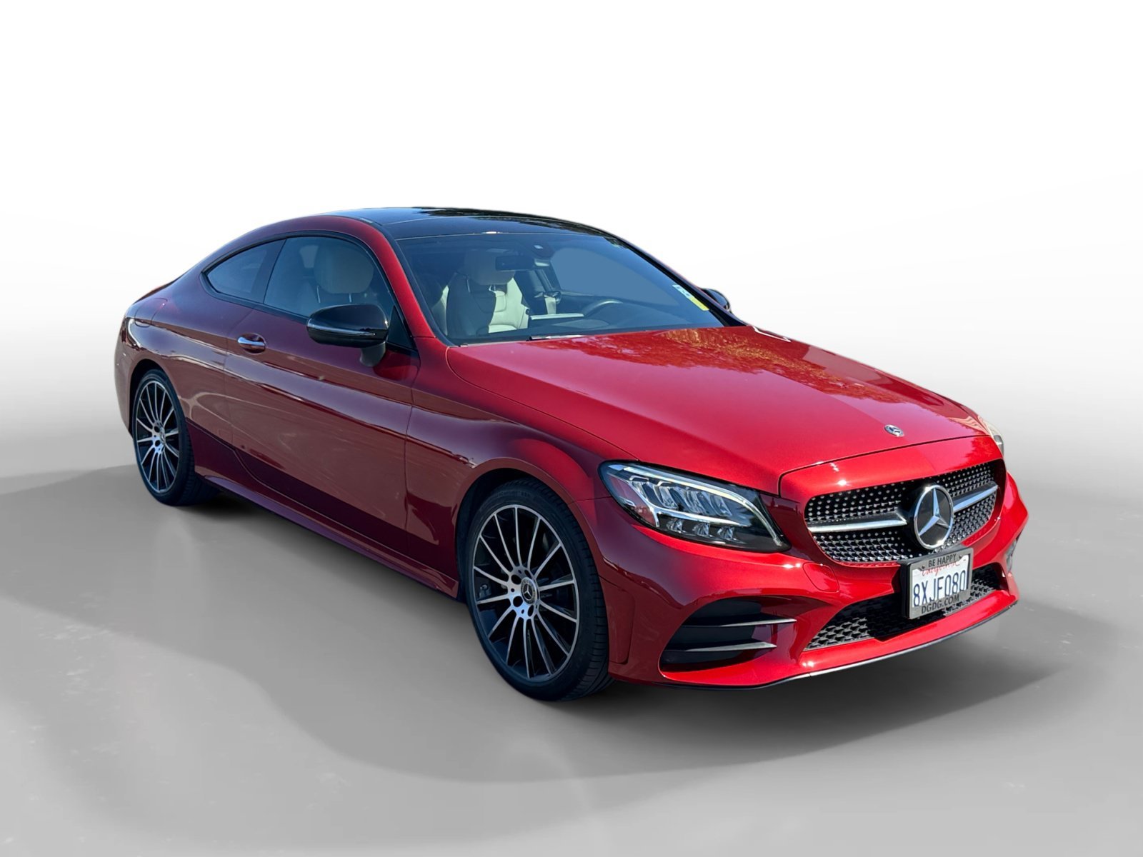 Used 2021 designo Cardinal Red Metallic Mercedes-Benz C 300 image 7