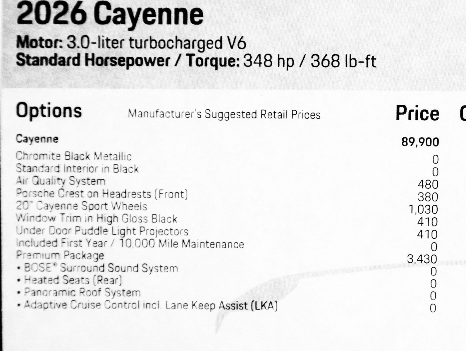 New 2026 Chromite Black Metallic Porsche  image 30