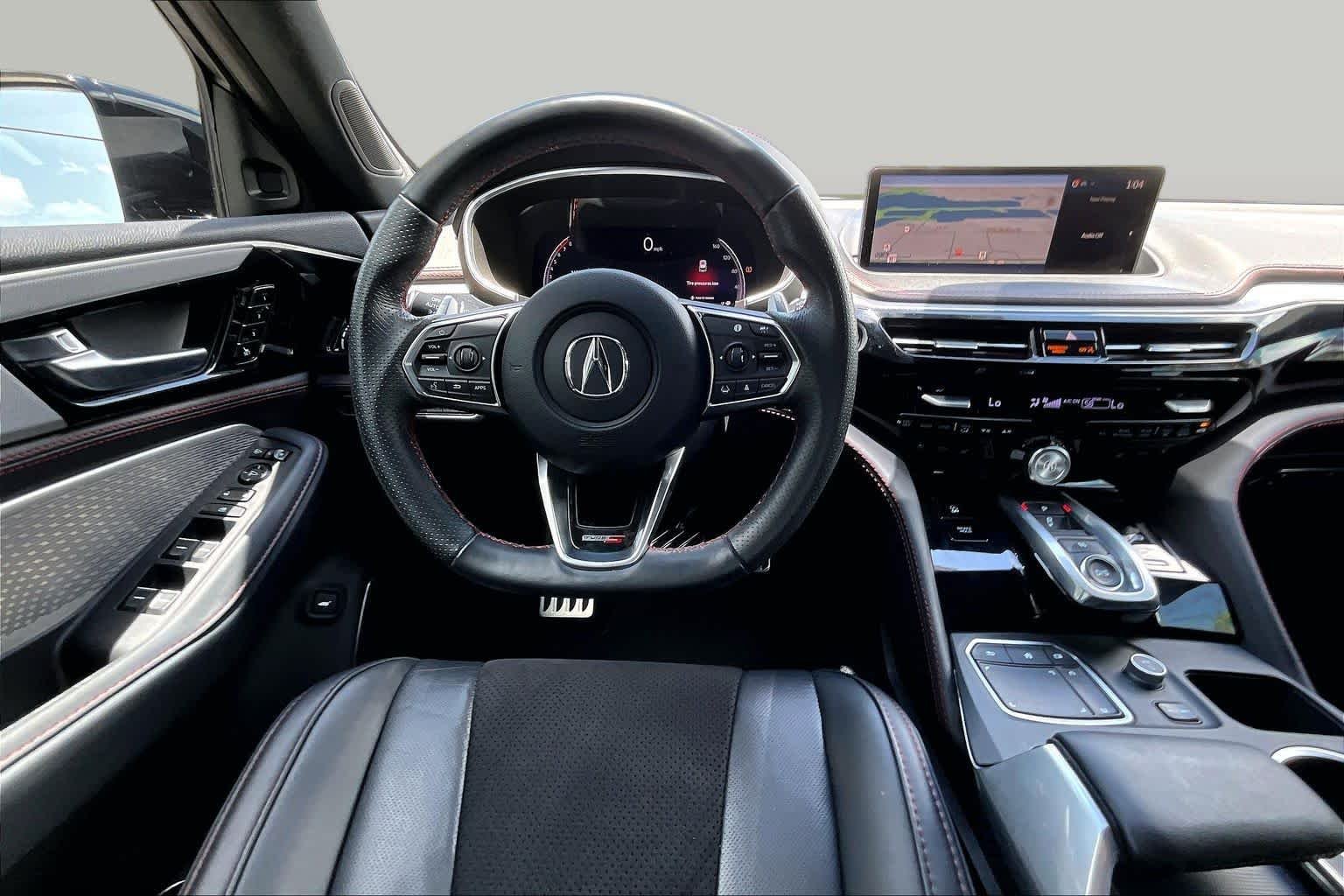 Used 2022 Liquid Carbon Metallic Acura Type S image 6