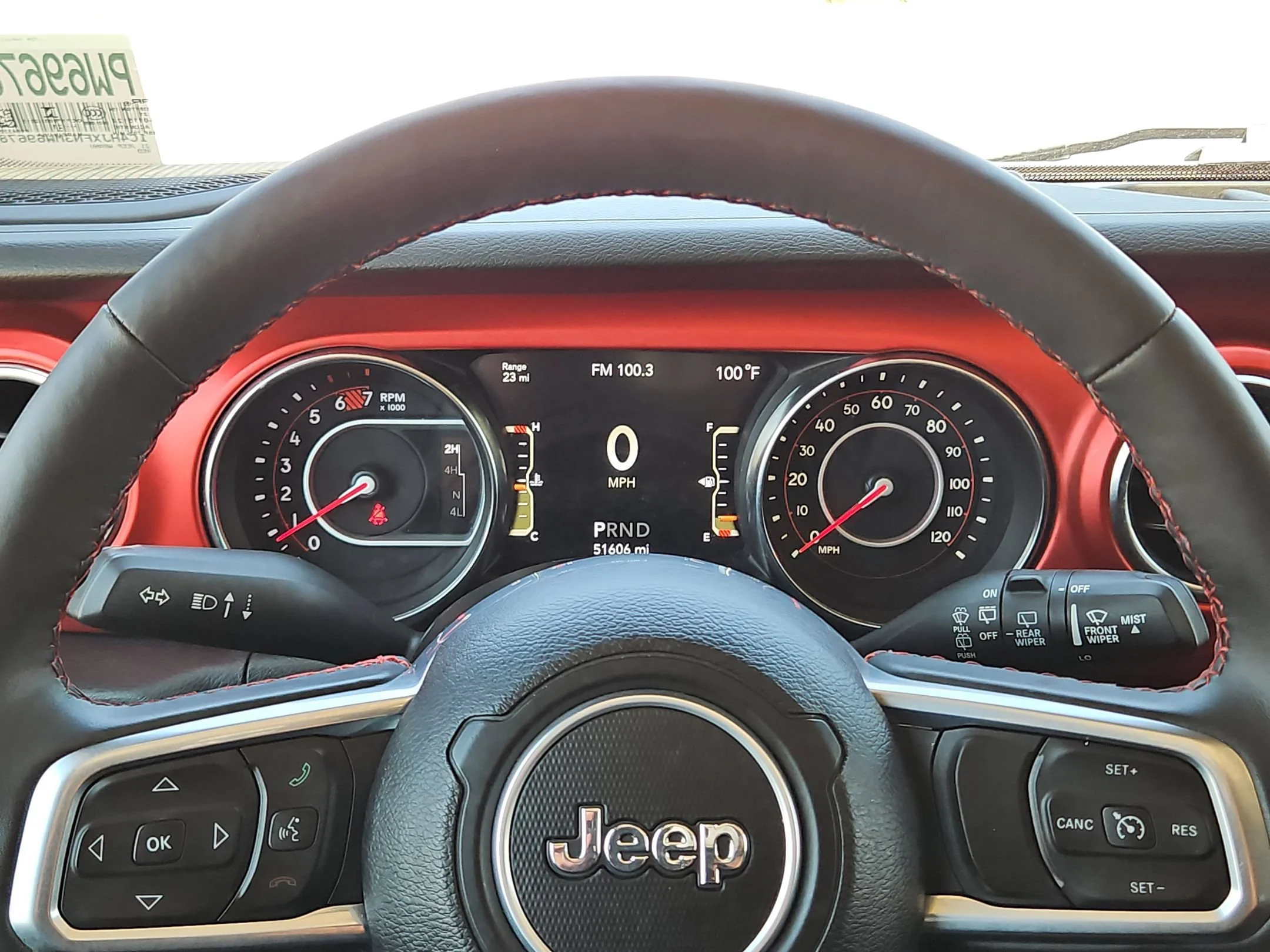 Used 2021 Red Jeep Unlimited Rubicon image 15