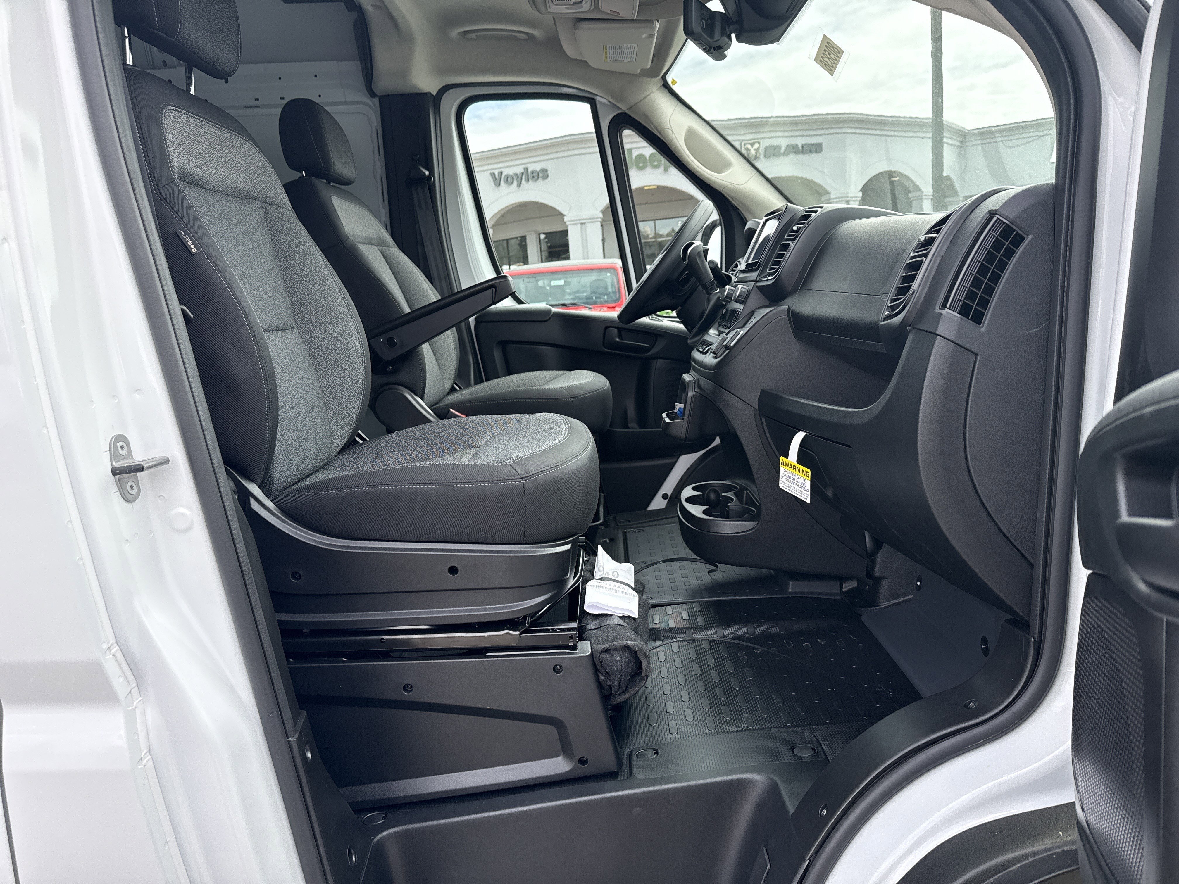 New 2026 Bright White Clearcoat RAM High Roof image 13