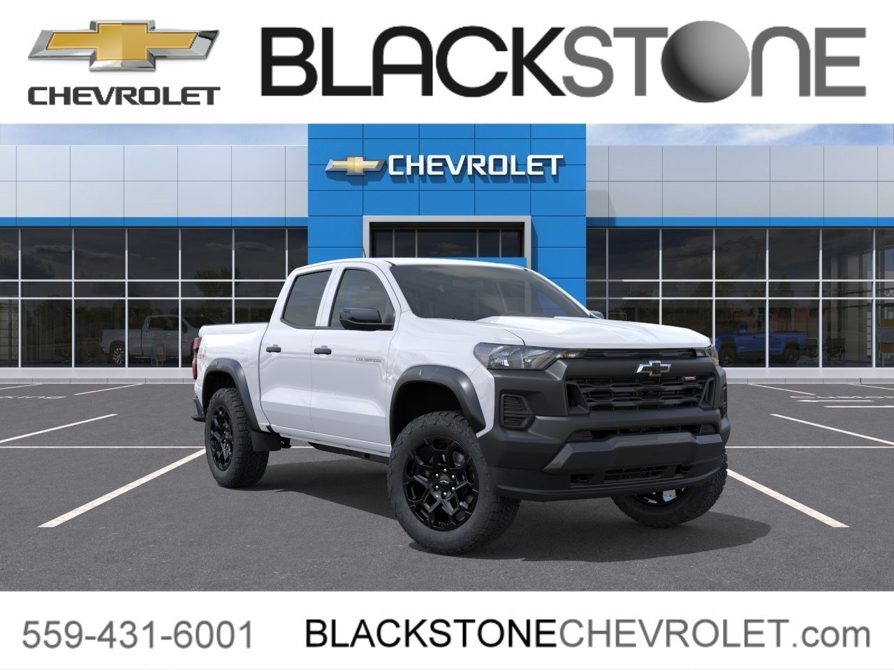 New 2026 Summit White Chevrolet Trail Boss image 1