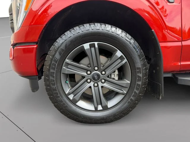 Certified Used 2023 Hot Pepper Red Metallic Tinted Clearcoat Ford XLT image 9