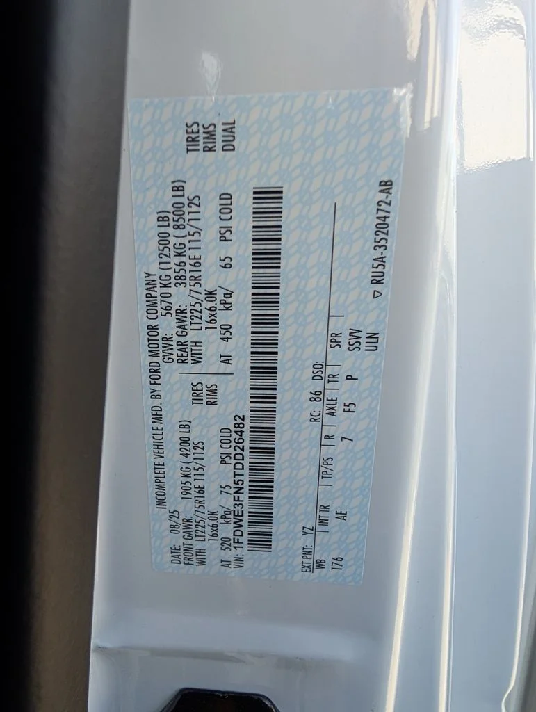 New 2026 Oxford White Ford E-350 SRW image 14