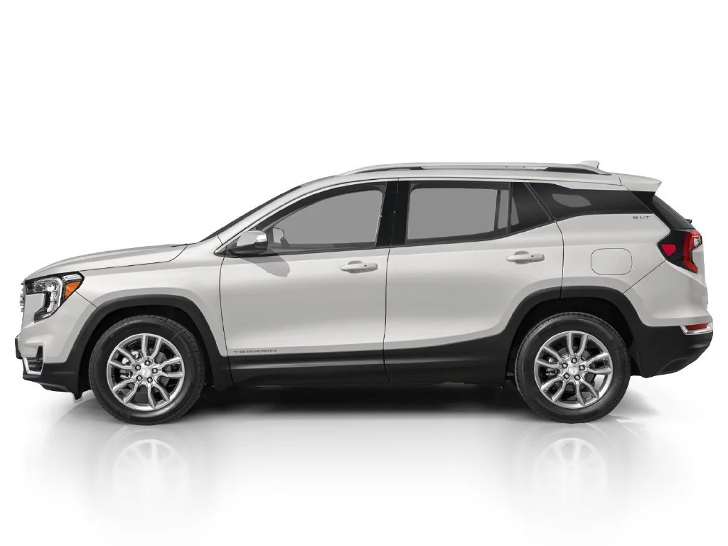Used 2023 SUMMIT WHITE GMC SLT image 3