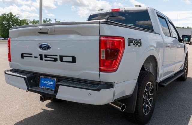 Used 2022 White Metallic Ford XLT image 6
