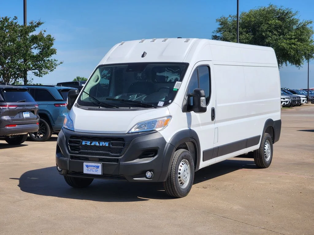 New 2026 Bright White Clearcoat RAM High Roof image 2