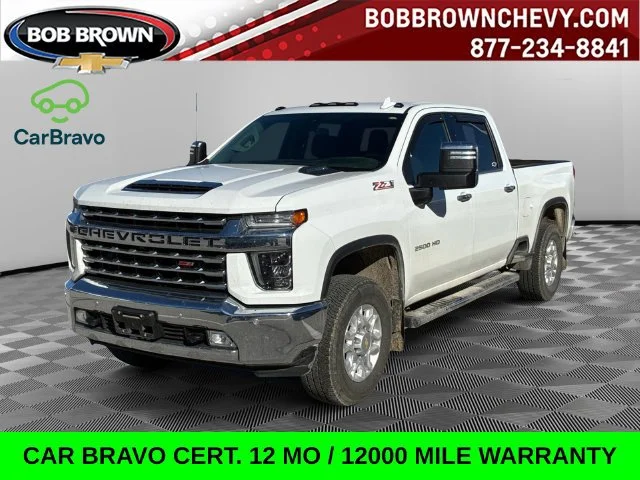 Certified Used 2022 SUMMIT WHITE Chevrolet LTZ image 1