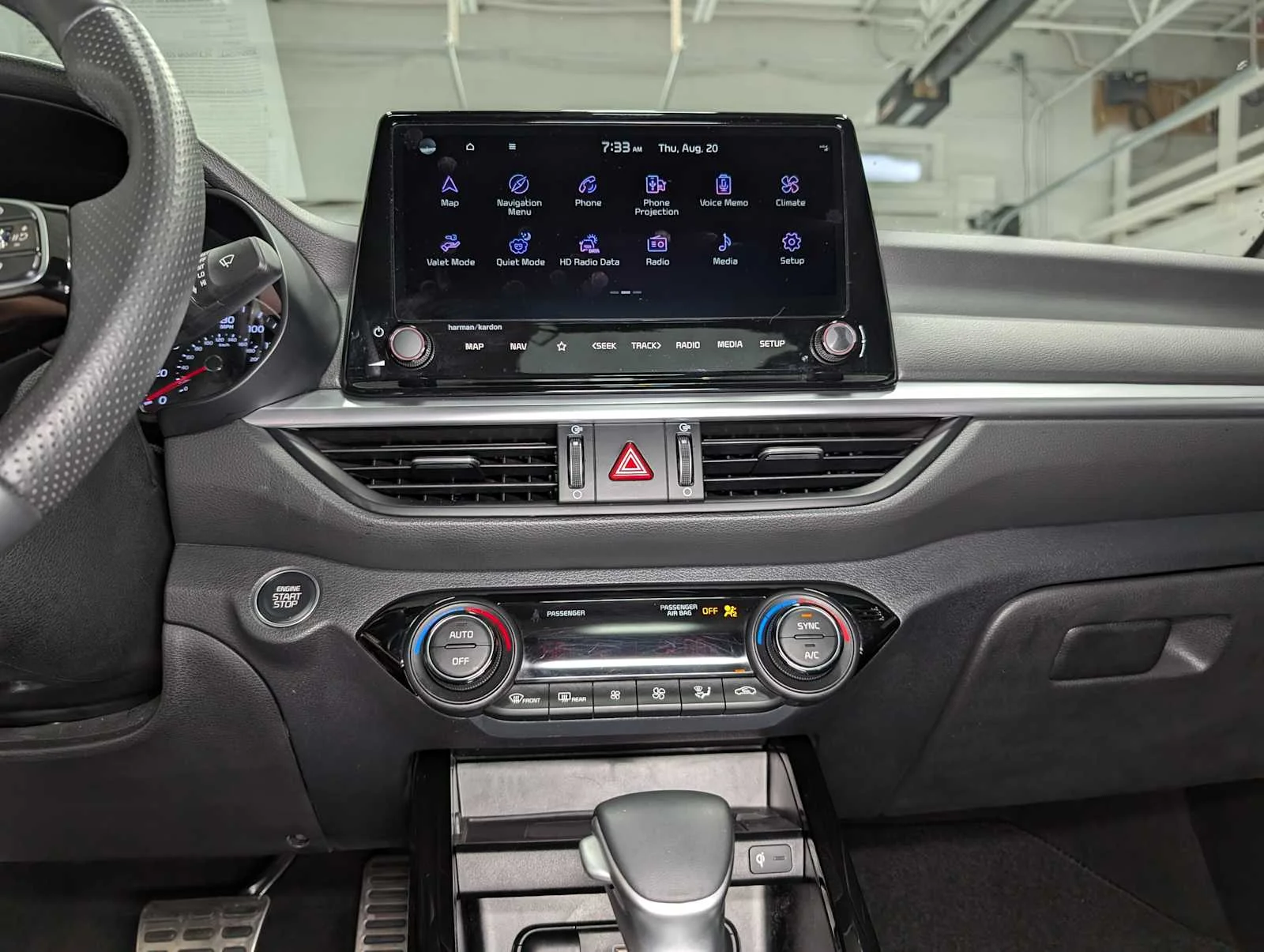 Used 2023 Aurora Black Kia GT-Line image 35