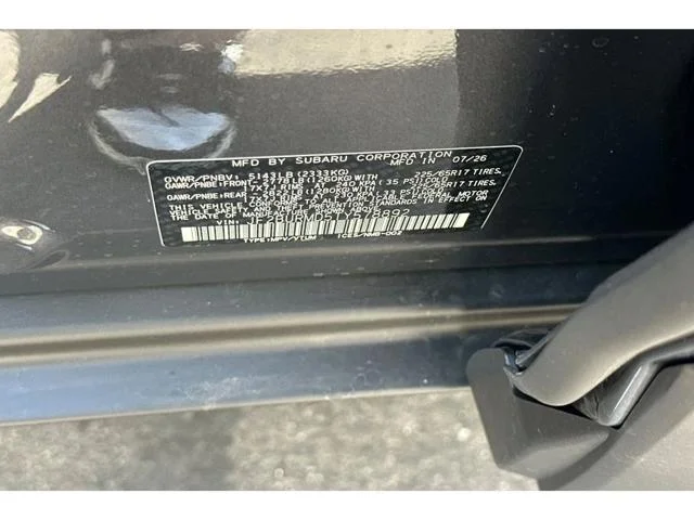 New 2026 MAGNETITE GRAY METALLIC Subaru Wilderness image 52