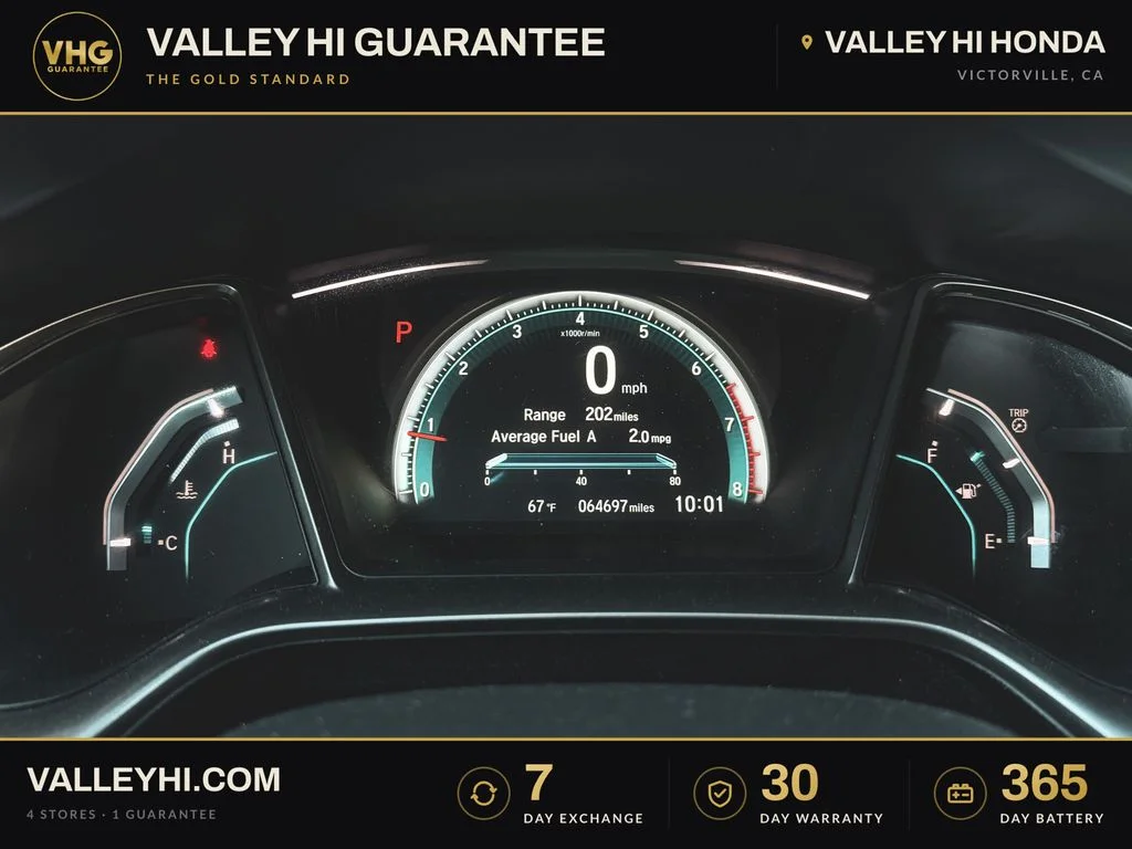 Used 2018 Crystal Black Pearl Honda EX image 21