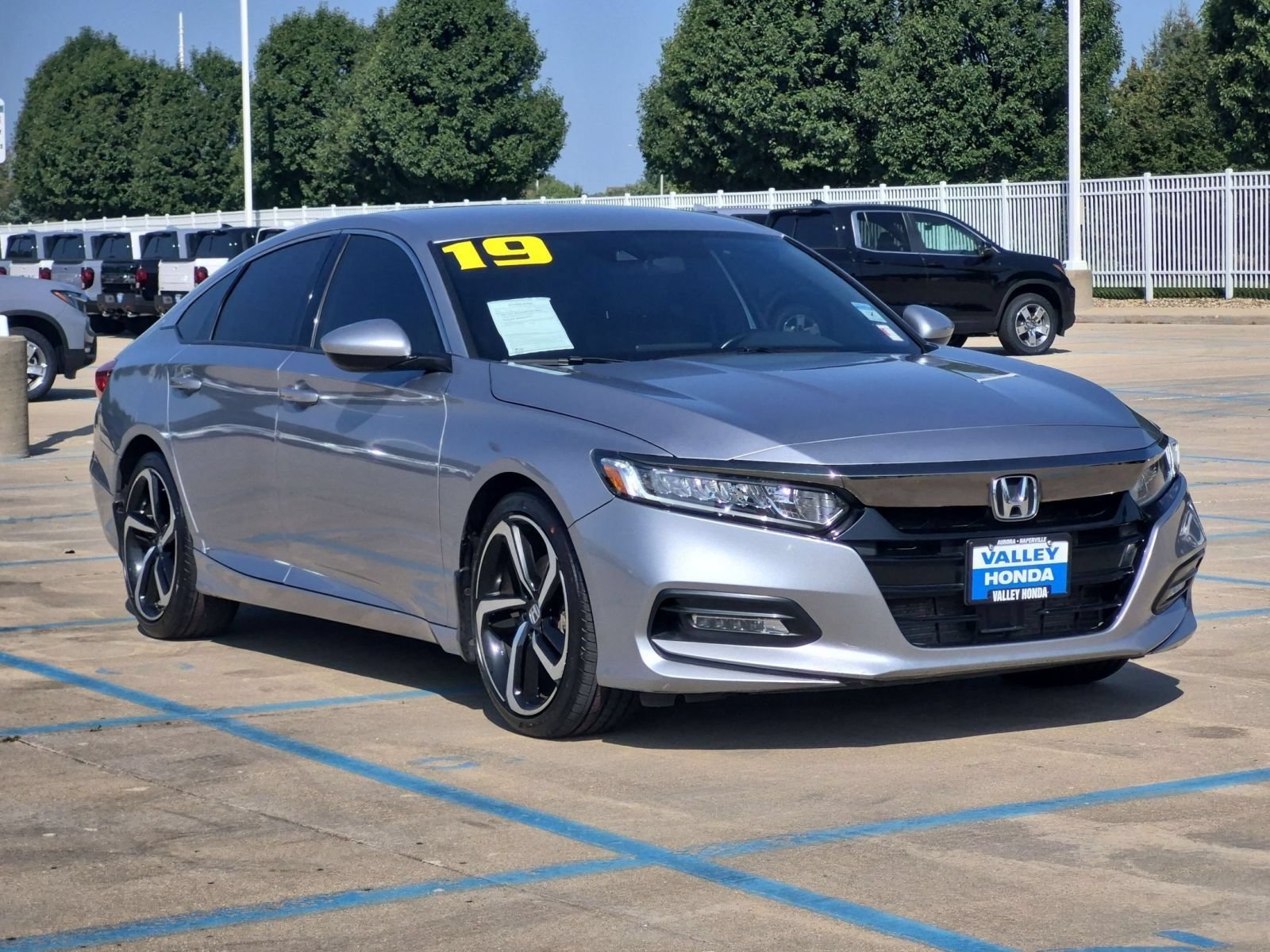 Certified Used 2019 Lunar Silver Metallic Honda Sport 1.5T image 4