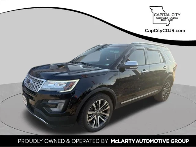 Used 2017 Black Ford Platinum image 1