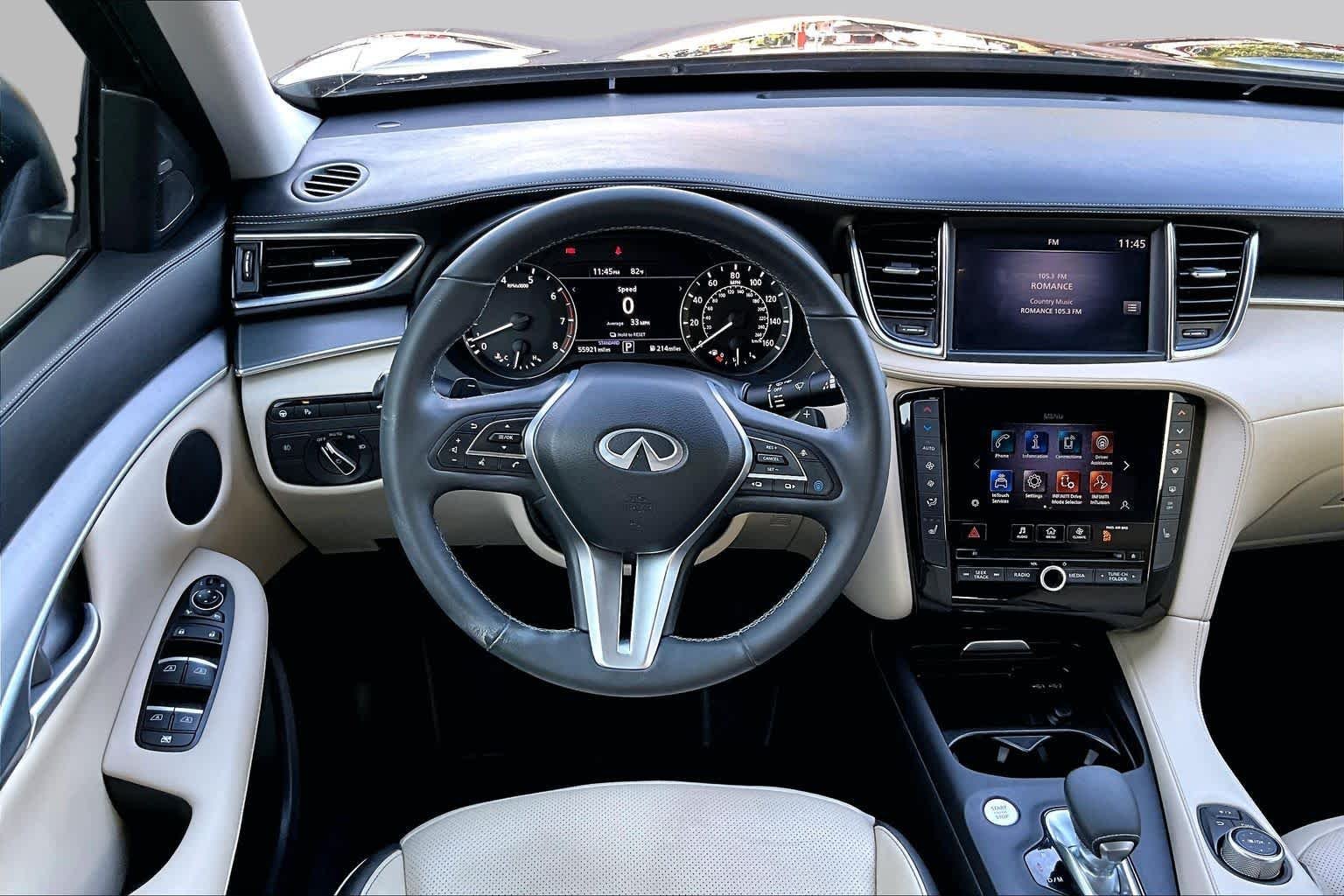 Pre-Owned 2022 INFINITI QX50 LUXE
