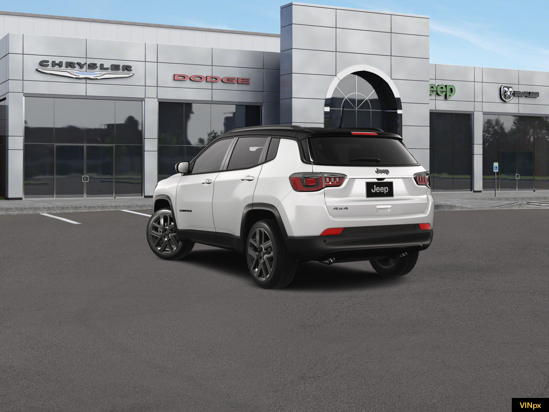 New 2026 Bright White Clear-Coat Exterior Paint Jeep Limited Altitude image 5