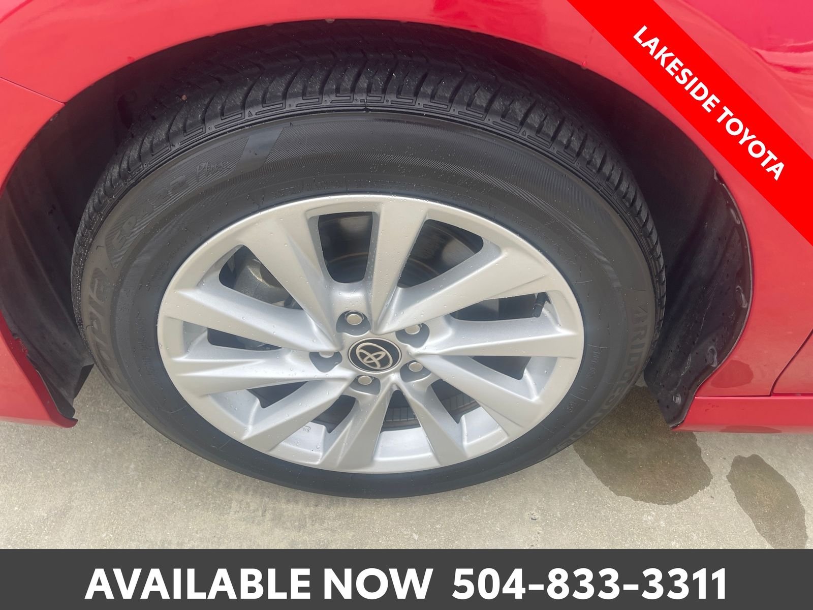 Certified Used 2024 Red Toyota LE image 15