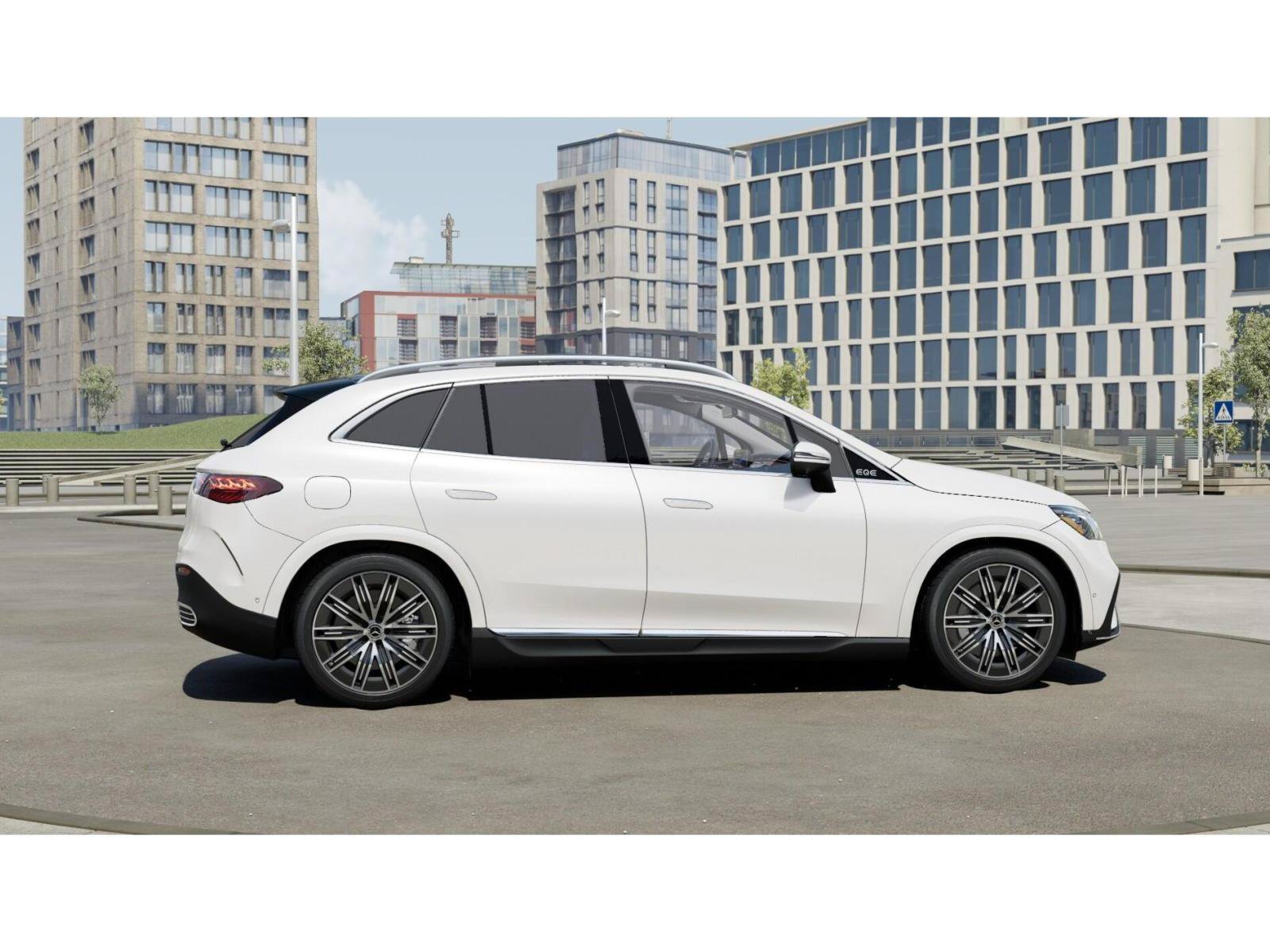 New 2027 MANUFAKTUR Moonlight White Metallic Mercedes-Benz EQE 320+ image 59