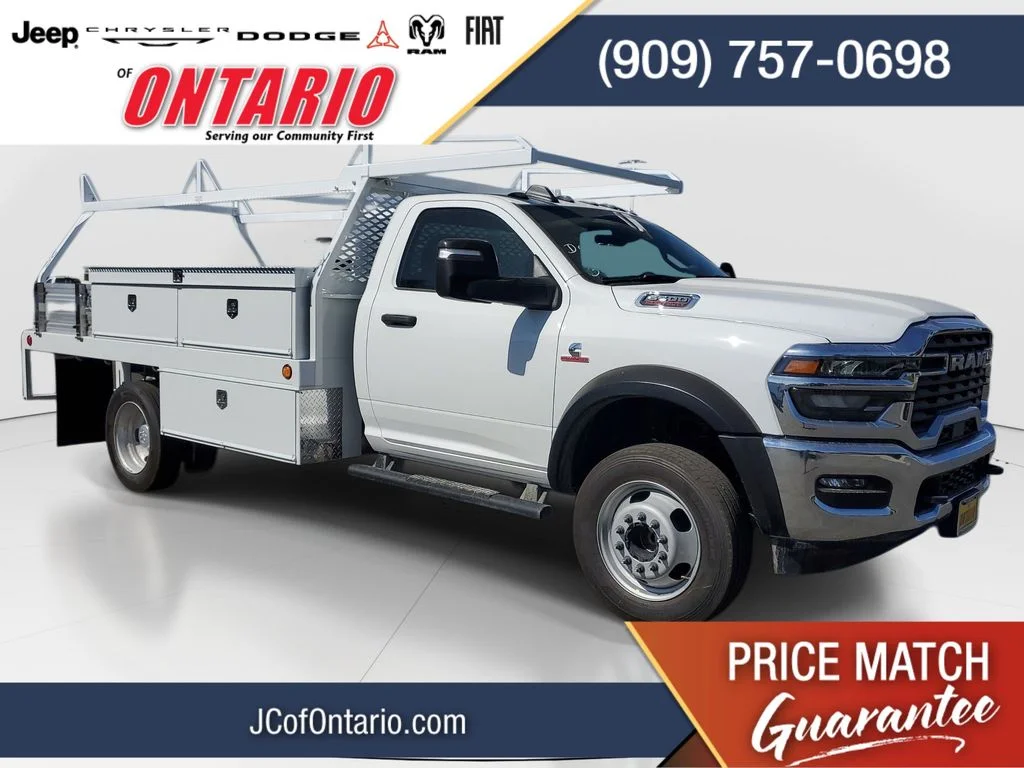 New 2026 Bright White Clear-Coat Exterior Paint RAM Tradesman image 1