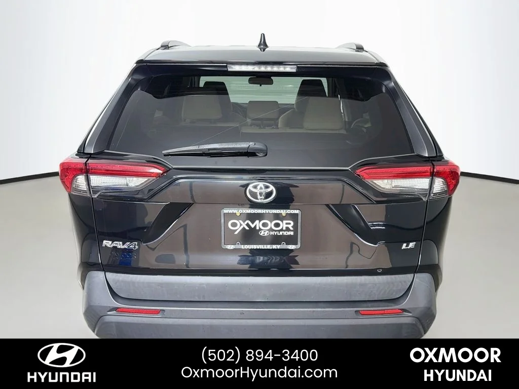 Used 2020 Midnight Black Metallic Toyota LE image 6