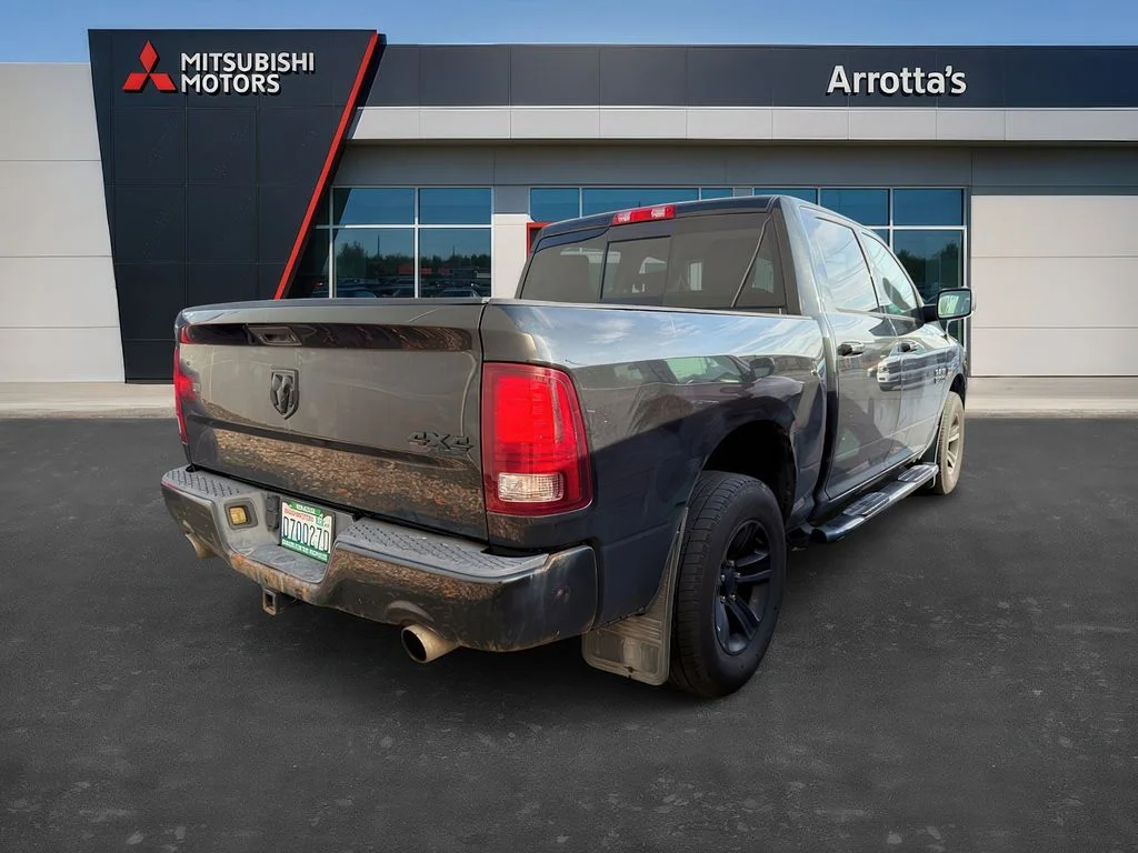 Used 2015 Brilliant Black Crystal Pearl Ram Sport image 3