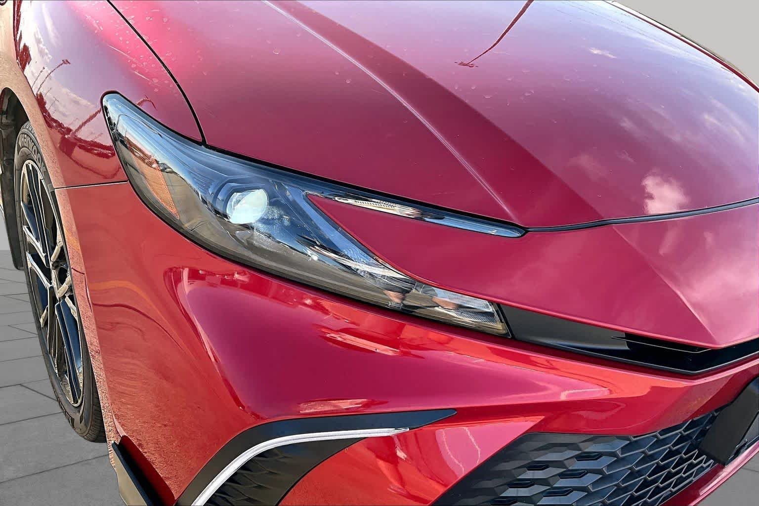 Used 2025 Supersonic Red Toyota SE image 26