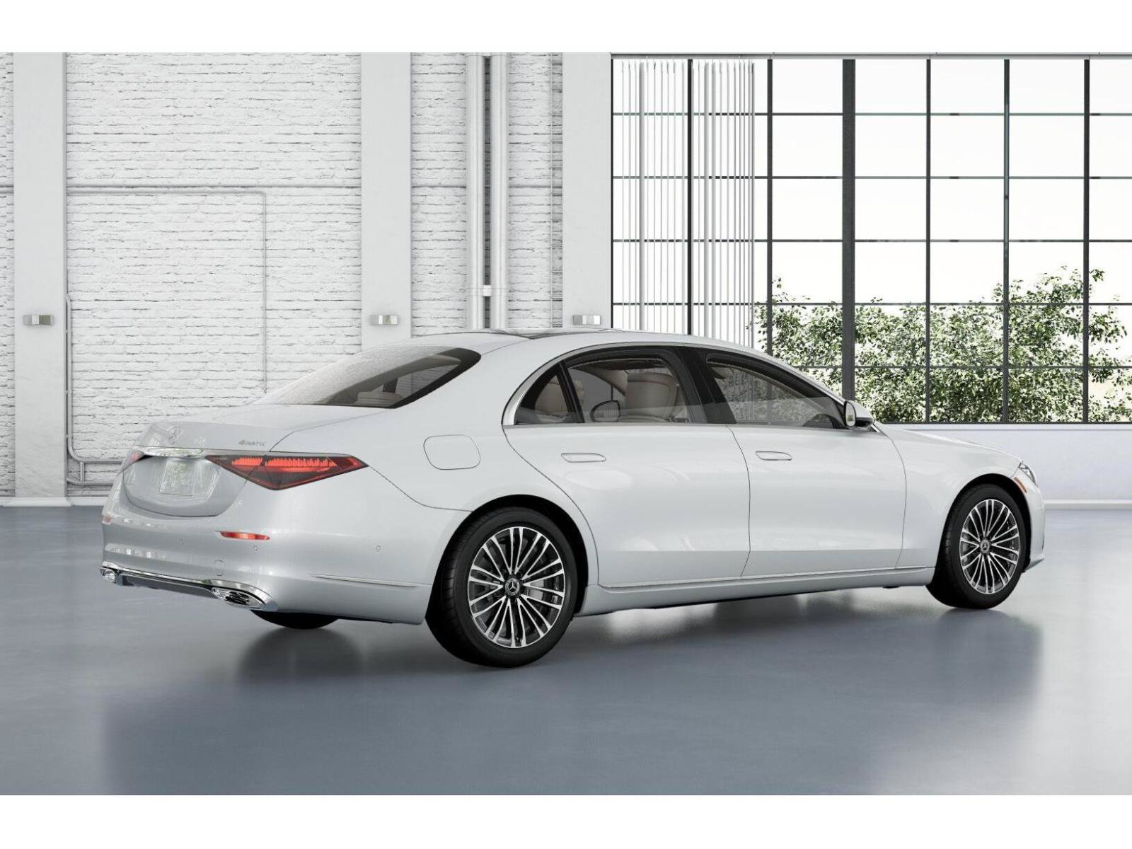 New 2026 MANUFAKTUR Moonlight White Metallic Mercedes-Benz S 580 image 33