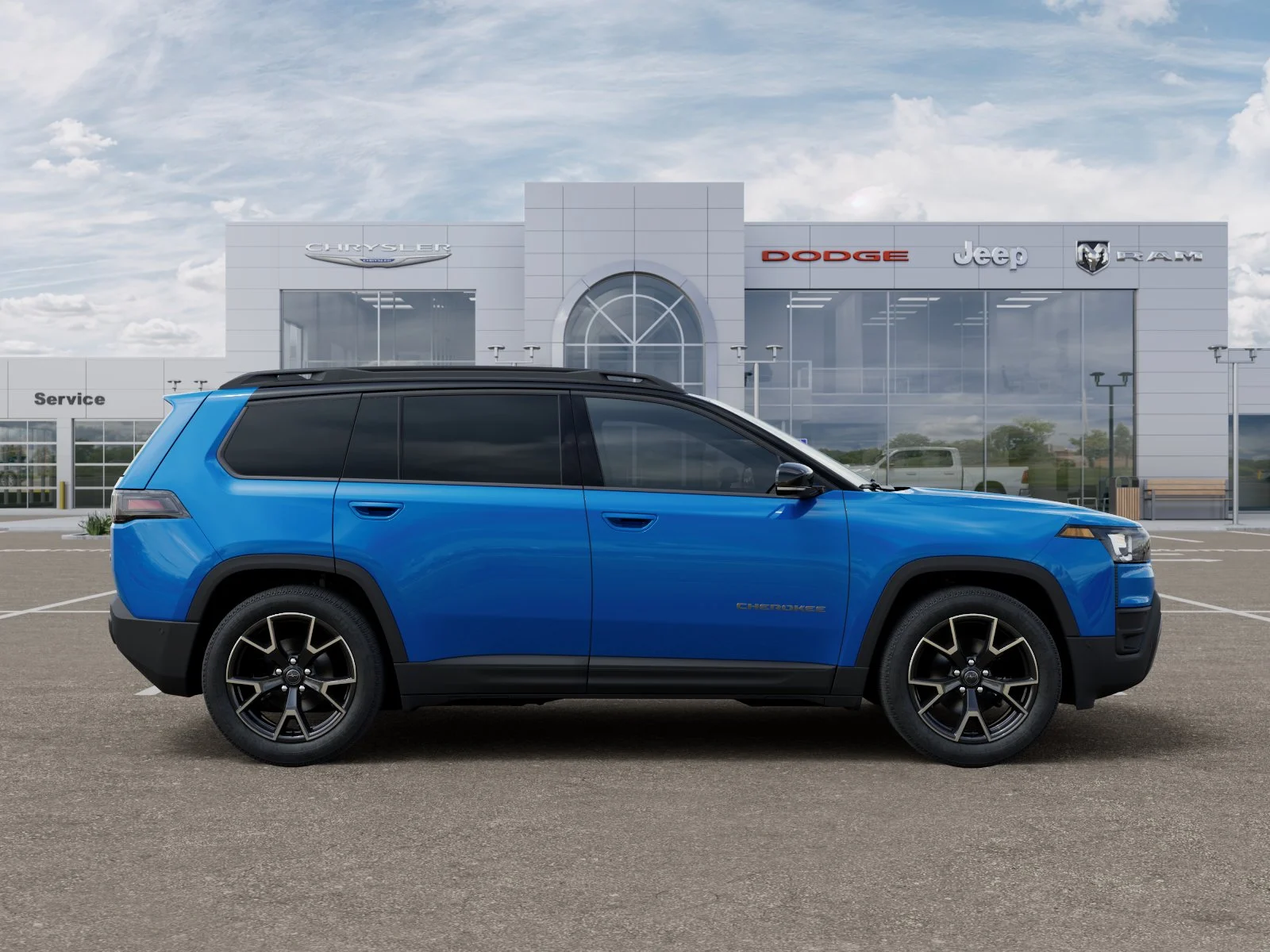 New 2026 Hydro Blue Pearl-Coat Exterior Paint Jeep Overland image 44