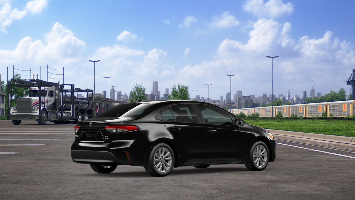 New 2026 Midnight Black Metallic Toyota Hybrid LE image 10