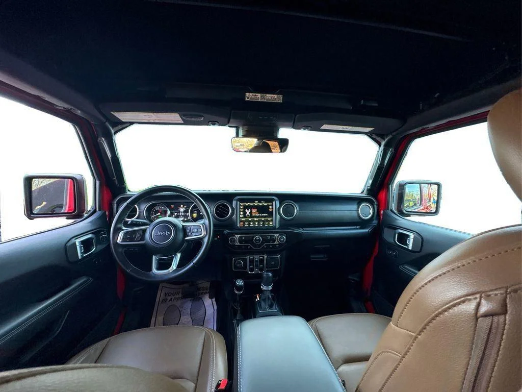 Used 2022 Firecracker Red Clearcoat Jeep Unlimited Sahara image 20