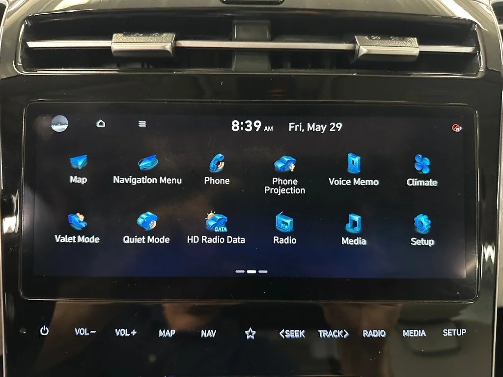 Used 2024 Black Pearl Hyundai Limited image 16