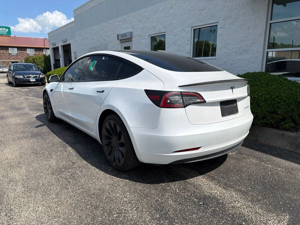 Used 2023 White Tesla Performance image 4